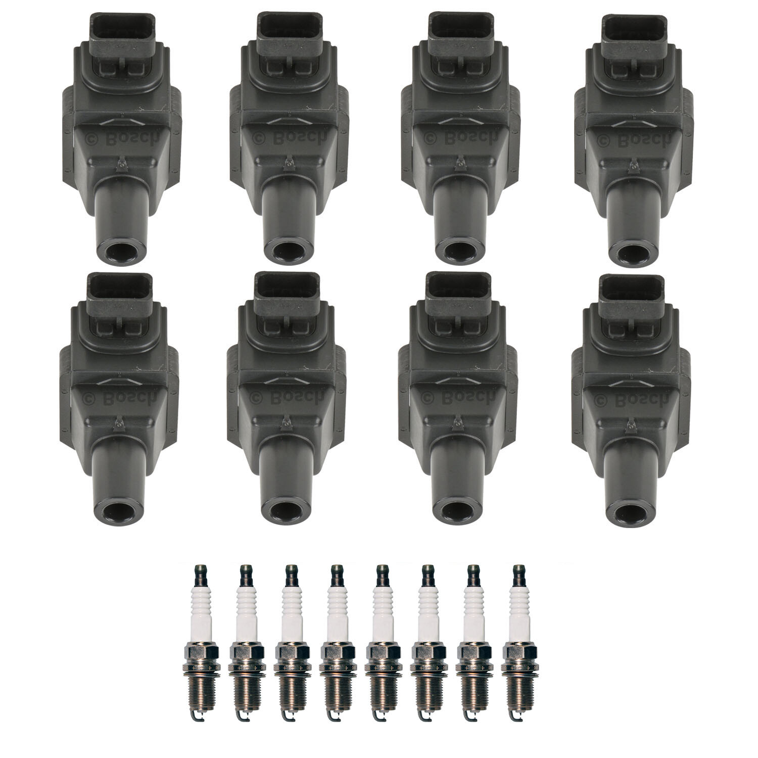 Bosch 8 Ignition Coil Denso 8 Iridium TT Spark Plug Kit For Electra W140 R129 V8