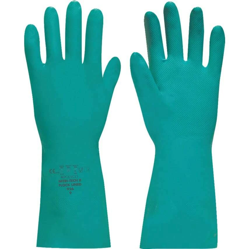 nitrile gloves solvent resistant