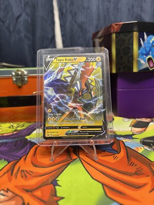 x1 Tapu Koko V - 072/202 - Ultra Rare Pokemon SS01 Sword & Shield