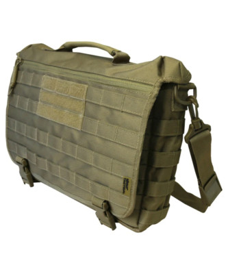 Messenger Bag 20L Coyote Molle Cadet Tactical Shoulder Carry Admin Pouch Army