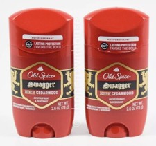 2 Pack Old Spice SWAGGER Antiperspirant Deodorant 2.6oz Solid Scent of CEDARWOOD