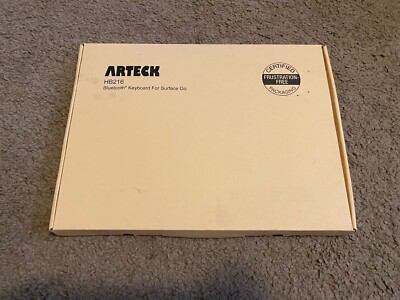 Arteck HB216 Surface Go Bluetooth Wireless Keyboard for Surface Go (Black)