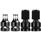4 Pcs Converter Set Drill Bit Extension Holder Impact Socket Adapter Extensions