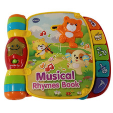 VTech Musical Rhymes Book Interactive Learning Toy - Lights, Music, and Sounds