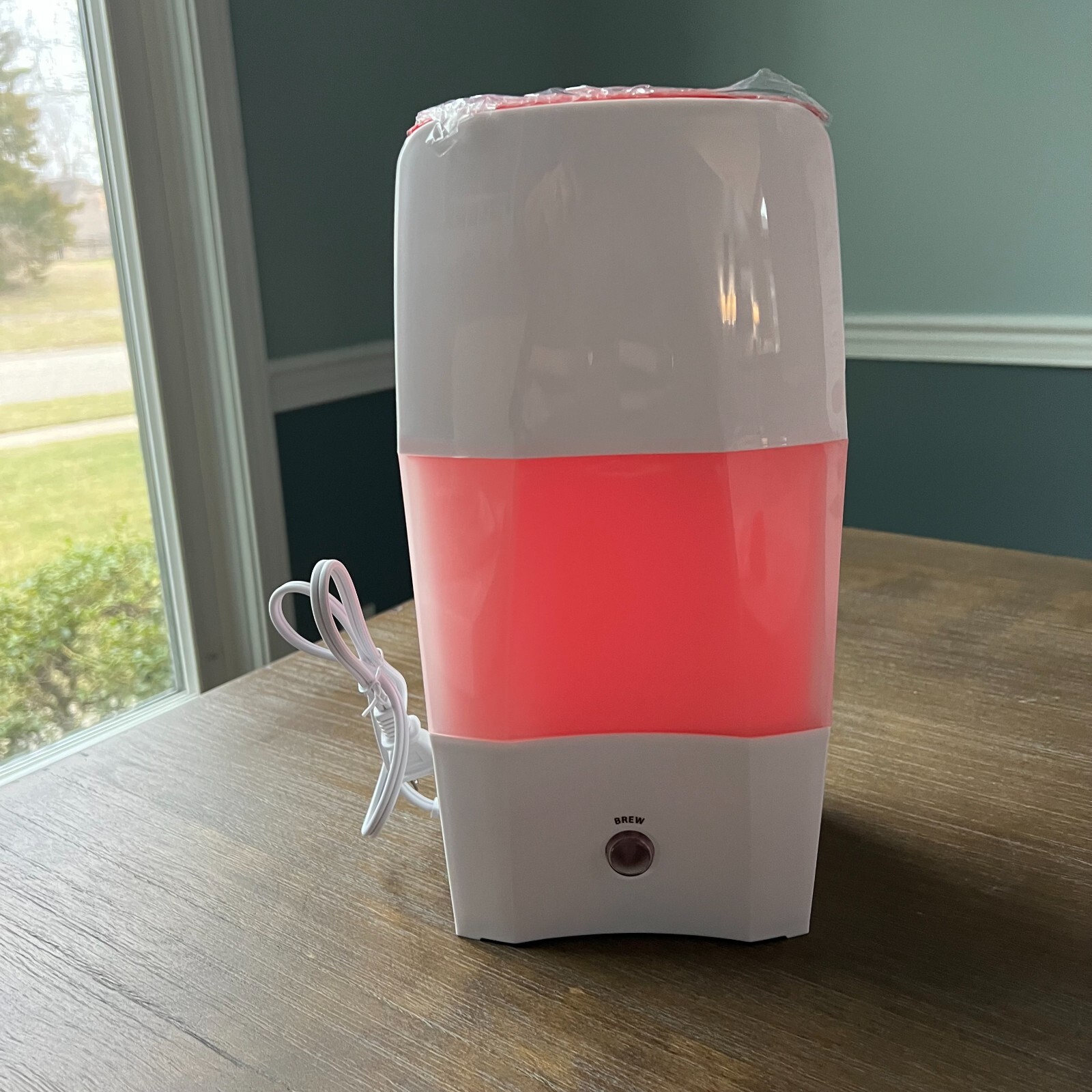 Mr Coffee 3Quart Fresh Tea Iced Tea Maker with Pitcher Red TM75RS NIB