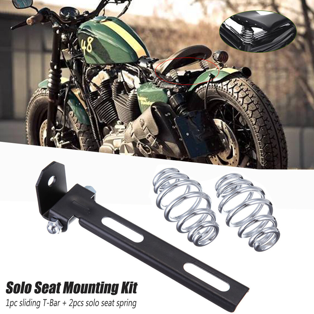 Bobber Solo Seat Spring Mounting Bracket Kit For Harley Sportster XL 1200 883 48 eBay