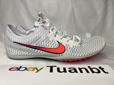 BRAND NEW Nike Zoom Mamba 5 Men s Track & Field White/Ombre AJ1697-100