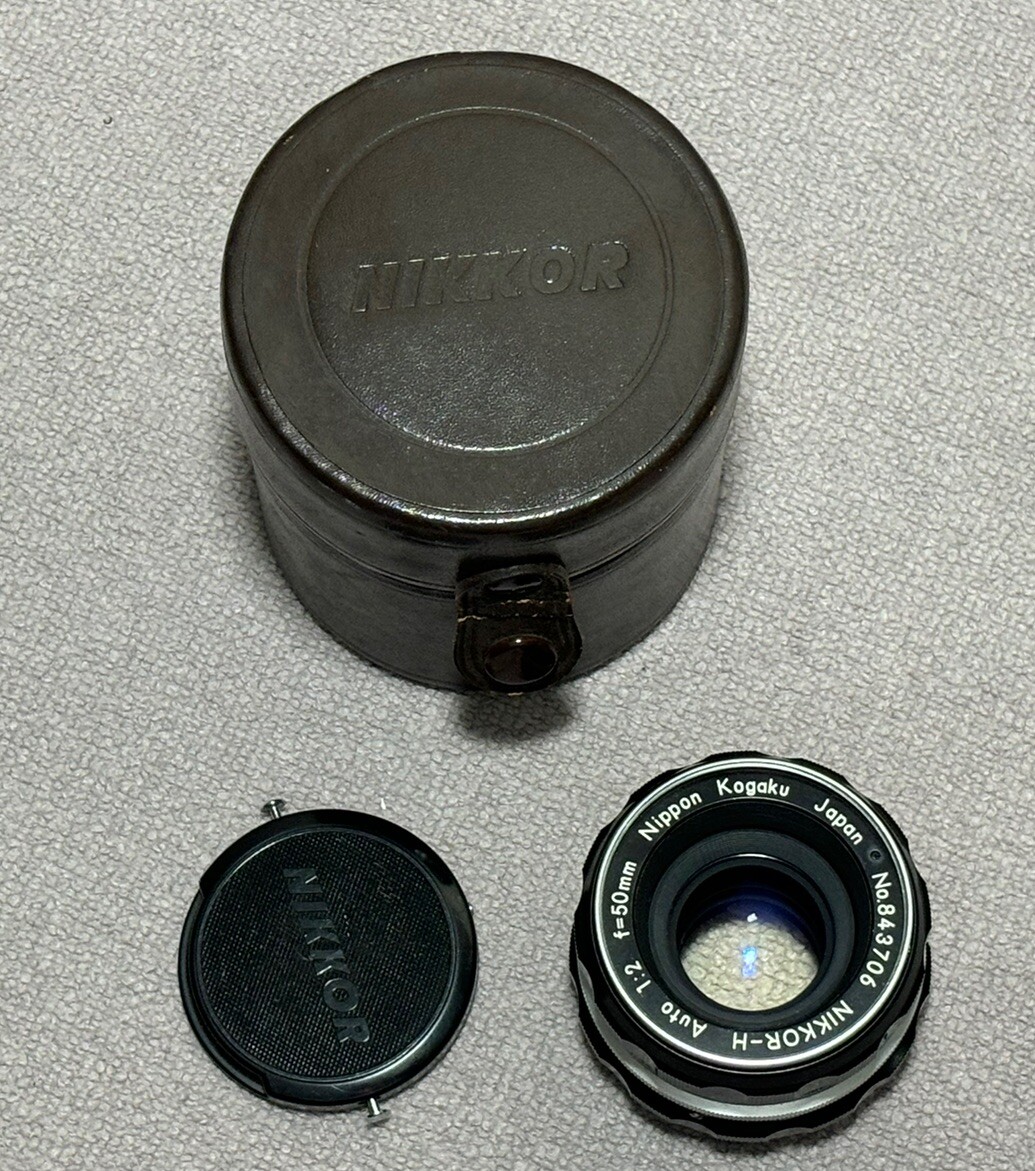 Nikon FE Nikkor 50mm f/2 【ジャンク品】 ニコン Nikon FE / NIKKOR-H Auto 50mm F2 カメラ レンズ セット 動作