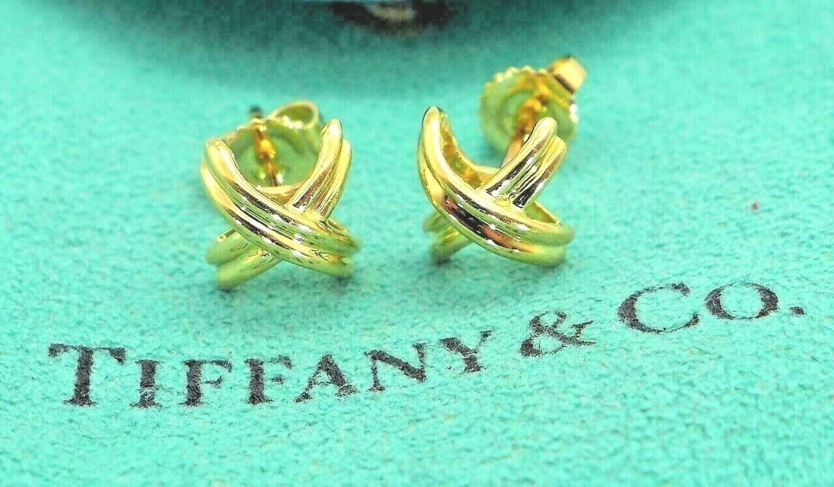 Tiffany & Co. 18K Yellow Gold 3/8