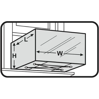 M-D Building Products 50042 18"x27"x22" Window Unit Air Conditioner Cover, Gray