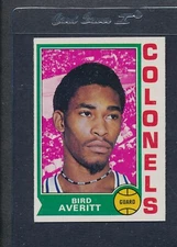 1974/75 Topps #231 Bird Averitt Colonels EX *1437
