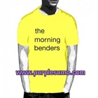MORNING BENDERS - Sans Logo (slim fit):T-shirt NEW:LARGE ONLY