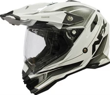 AFX FX-41DS Range Dual Sport Motorcycle Helmet Matte White SM