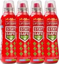 Lifesafe Staysafe Portable Fire Extinguishing Spray