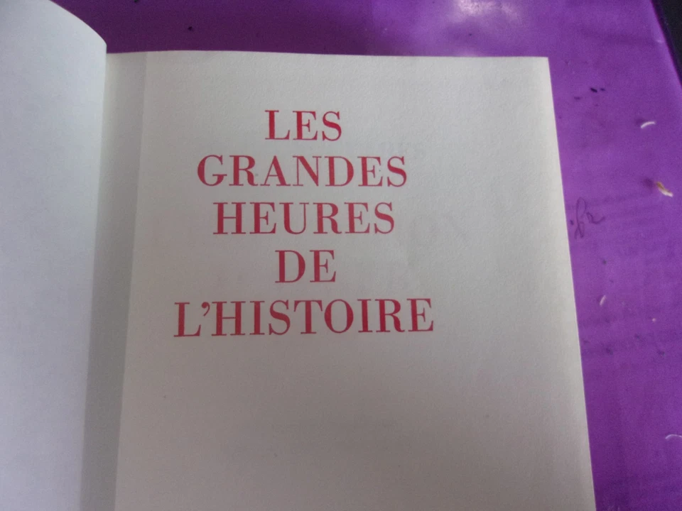 LIVRE ANCIEN L'EXPEDITION D'ALGER   LES GRANDES HEURES DE L'HISTOIRE H.NOGUERES - Photo 2/4