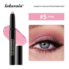 12 Colors Eyeshadow Pencil Stick Shimmer and Matte Waterproof Metallic Glitter E