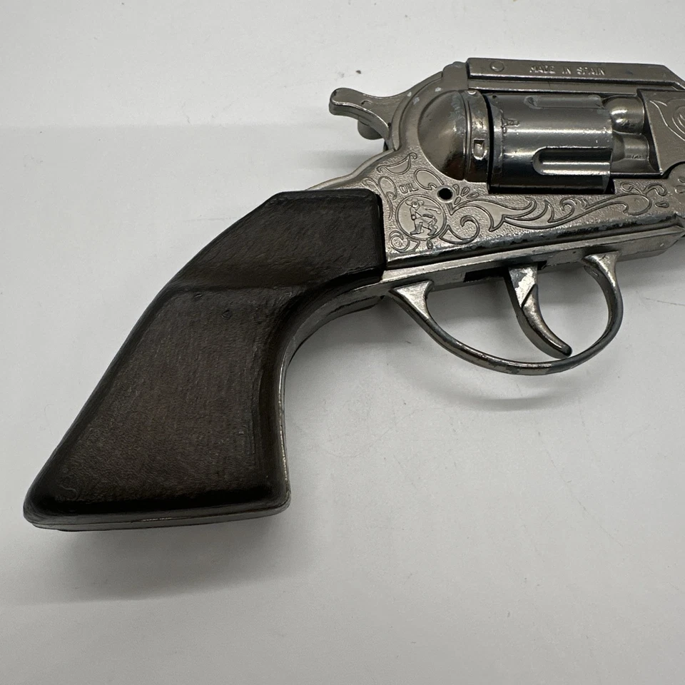 Lot of 2 Vintage GONHER 88 Western Revolver Diecast Toy Cap Gun Spain EXCELLENT - Image 2 of 4