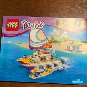 LEGO 41317 Friends Sunshine Catamaran 602pc  w/ instructions, no box