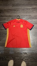 Spain 2015/2016 Adidas Home football shirt Soccer Jersey size XL