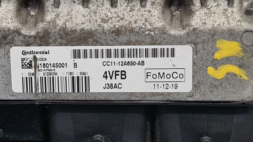 Ford Transit Mk7 2.2 Tdci Fwd Drfa Drfb Drfc Drfd Ecu 1816918 CC11-12A650-AB - Image 2 of 4