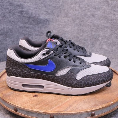 Nike Air Max 1 SE Reflective Off Noir Safari Print Shoes Size 12.5 US BQ6521-001