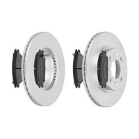 f.becker Bremsscheiben Ø256MM + BremsbelÄGe Vorne FÜR Hyundai Getz Hyundai
