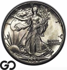 1939-S Walking Liberty Half Dollar, Premium Quality Superb Gem BU, Better Date