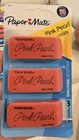 Paper Mate Pink Pearl Eraser, Solid School Theme, 3 Pack, 180 erasers, 60packs — photo 2