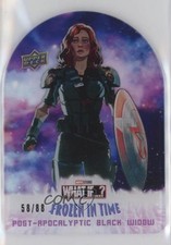 2023 Upper Deck Marvel What If? Frozen in Time Cosmic 58/88 Black Widow #C3 1k22