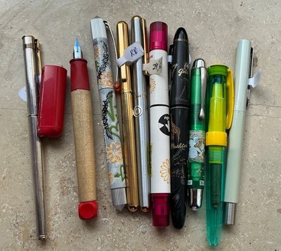 SHOPRETOURE! 10 alte Stifte, inkl. LAMY, DIPLOMAT, HECHTER, ONLINE . (Lot 7)