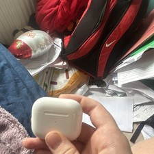 Apple AirPods Pro White Bluetooth Wireless In-Ear Earbuds with Charging Case