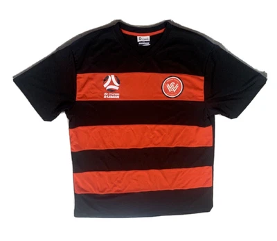 Western Sydney Wanderers FC Mens 2XL Reebok T-Shirt A-League WSW Football Soccer - image 1 of 4