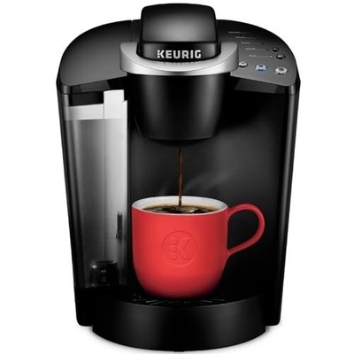 Keurig K-Classic Single Serve K-Cup Pod Coffee Maker, with 3 Brew Sizes, 48oz...