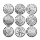 1 oz Silver Art Round - Random Vintage Design