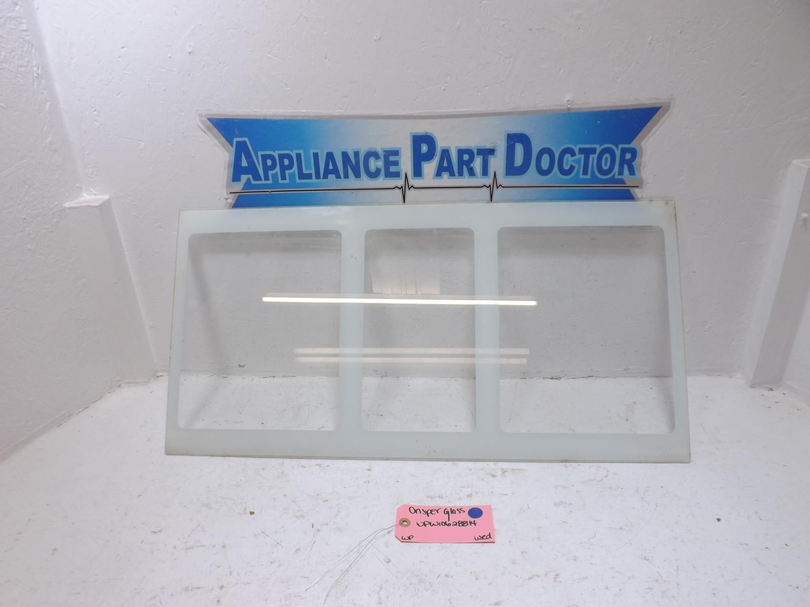 Whirlpool WPW10628814 Refrigerator Crisper Glass Replacement Part