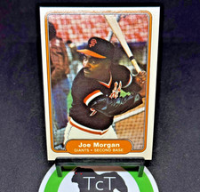 1982 Fleer MLB Baseball 397 Joe Morgan San Francisco Giants