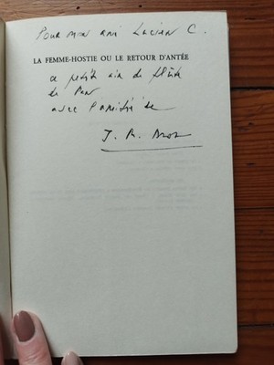 DROT, Jean-Marie | La Femme-Hostie - Versand an Lucien CLERGUE EO 1969 nummeriert