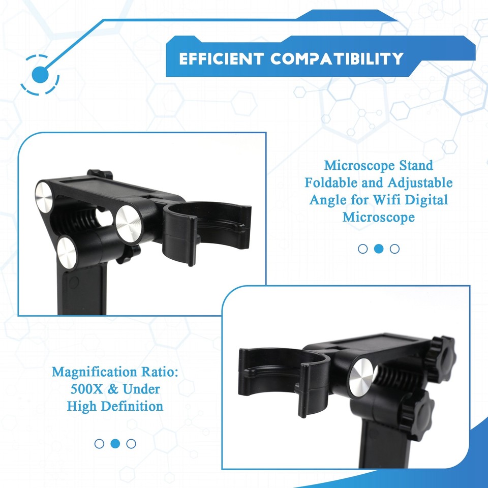 Microscope Stand Adjustable Angle Microscope Stand for Wifi Digital6357 ...