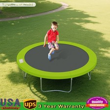 12Ft Trampoline Replacement Safety Pad for Protect Edge Cover Spring, Green