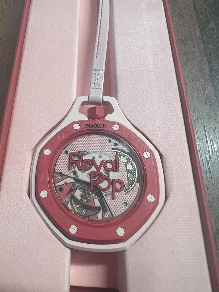 Swatch x Audemars Piguet Royal Pop Otto Rosso Red Brandneu mit Quittung und Box - Bild 3 von 4