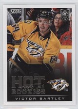 2013-14 Panini Rookie Anthology Score Update Victor Bartley #747 e6j