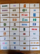 France gravures timbres poste avec 55 gravures année 2002 sans double super état