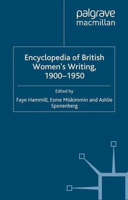 An Encyclopedia of British Women's Writing 1900-1950 Faye Hammill (u. a.) Buch