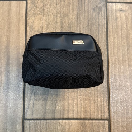 Delta Airlines Business Class Amenity Zipper Pouch By TUMI Pouch Only Black