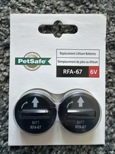 PetSafe RFA67D11 6V Replacement Lithium Batteries - 2 Pack