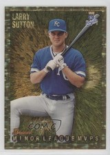 1995 Bowman Minor League MVPs Gold Larry Sutton #228 eu5