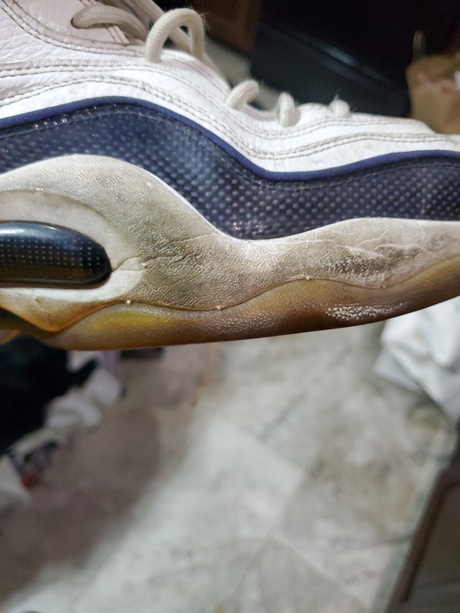 NIKE AIR ZOOM FLIGHT 96 PENNY JASON KIDD OLYMPIC WHITE NAVY BLUE