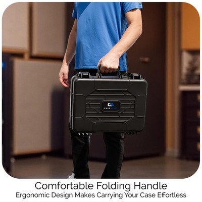 CASEMATIX Hard Microphone Case fits Shure & Sennheiser Wireless