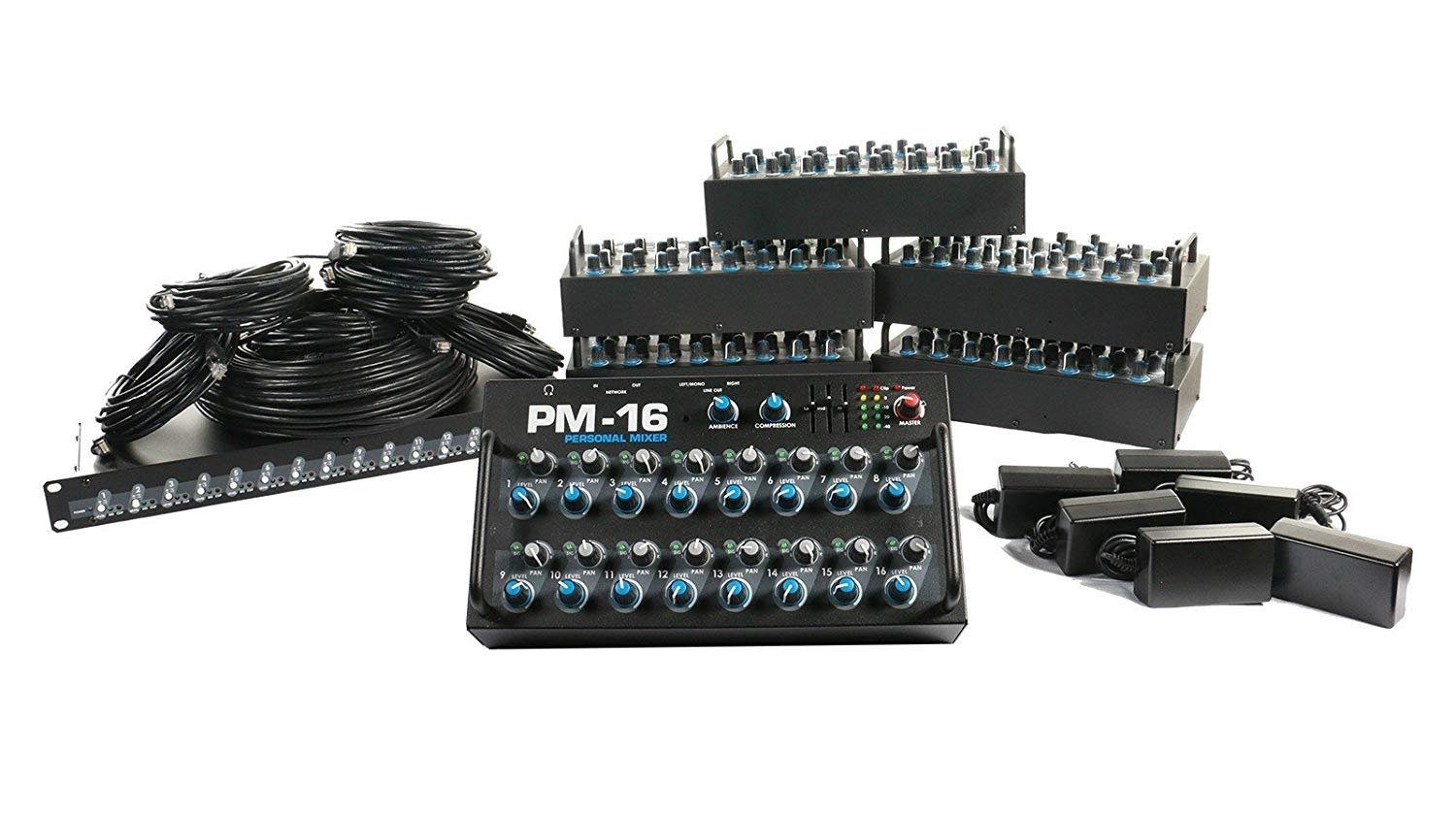 Elite Core PM-16-CORE-6 Complete Personal Mixer 6 Pack with 6 PM-16 1 IM-16 467190₽