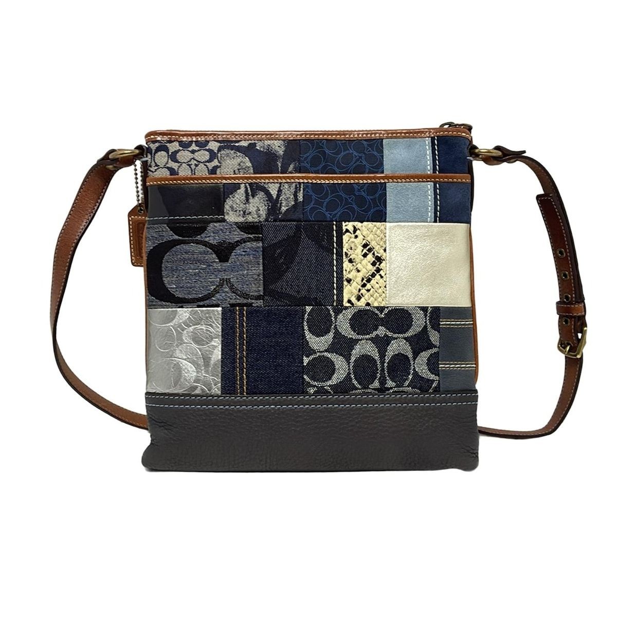 Coach Hamptons bag 10005 Patchwork Signature Shou… - image 19